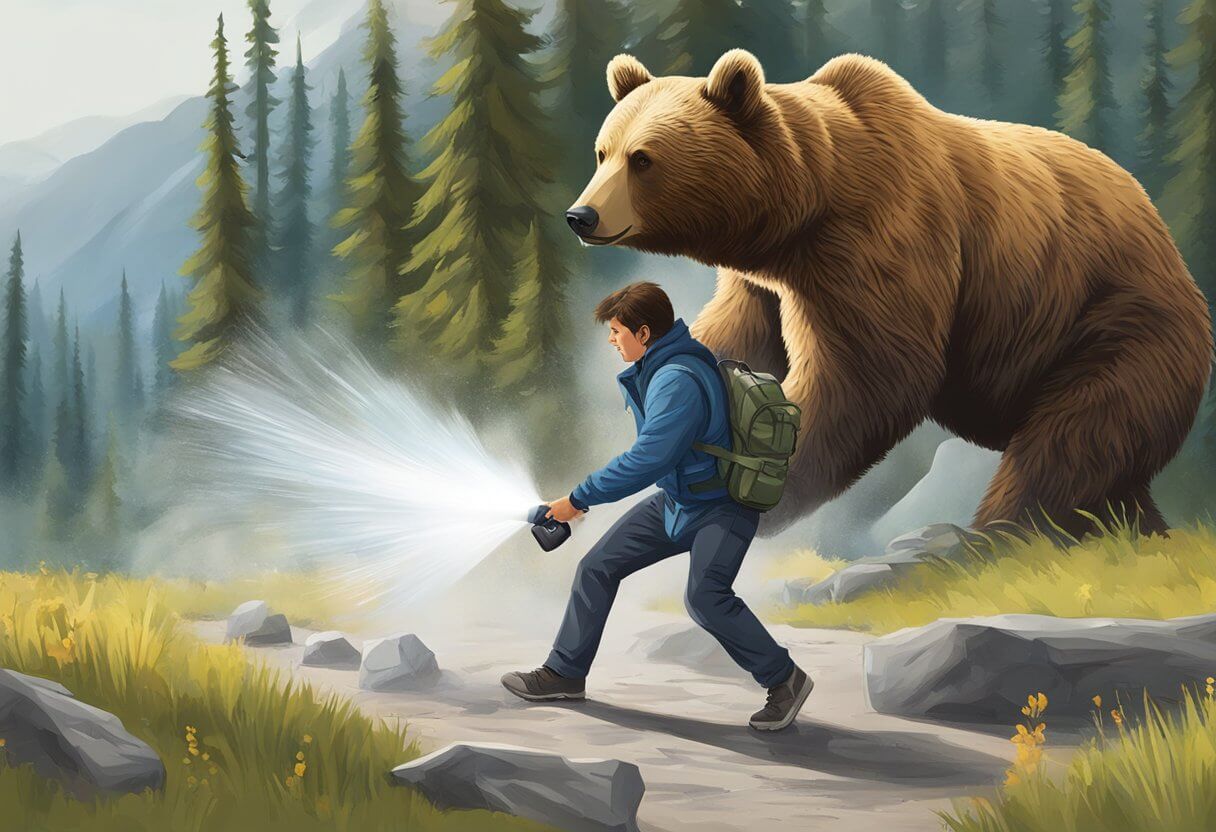 is bear spray legal in california
