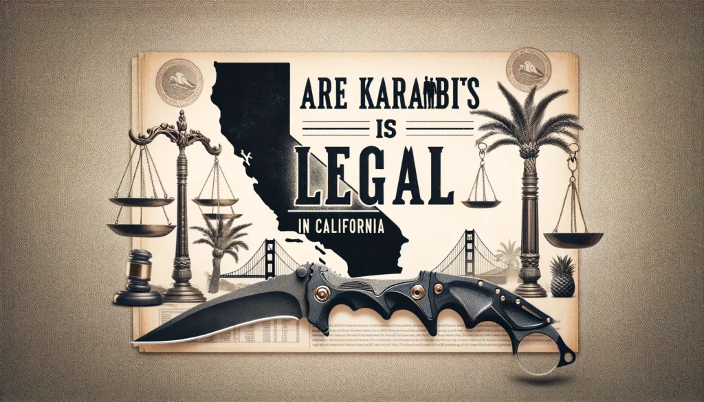 are karambits legal to own in california