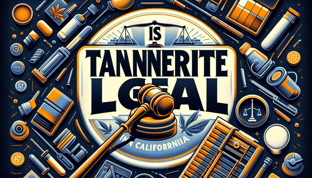 the legal status of tannerite in california