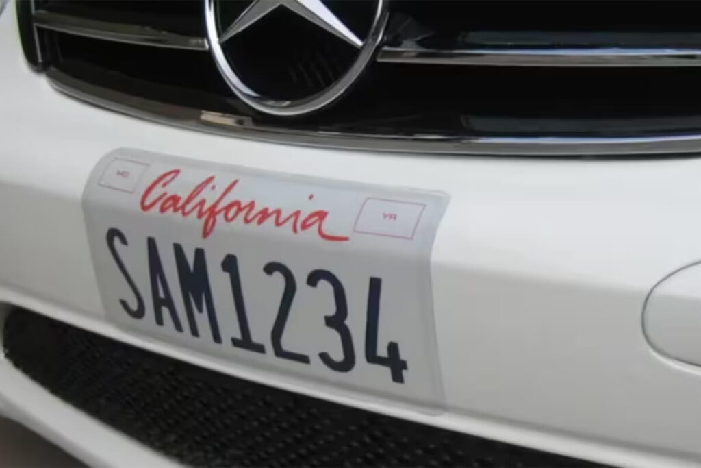 Is Wrapping License Plates Legal in California